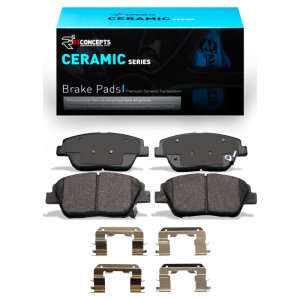 Hyundai Sonata Brake Pads - Front - R1 Concepts - Ceramic - `09-`16